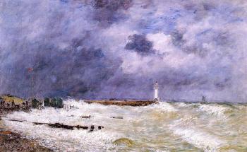 尤金 佈丹 Le Havre, Heavy Winds off of Frascati 尤金 佈丹 Le Havre, Heavy Winds off of Frascati